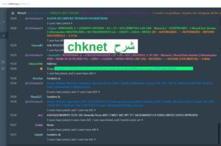 شرح موقع chknet