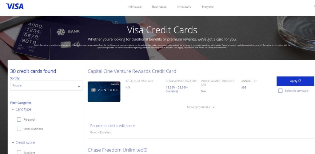 شرح بطاقة الفيزا كارد و ما هي انواع البطاقات 2022